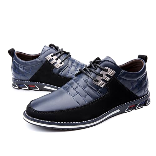 Men Casual Shoes Fashion Business Luxury Dress Shoes Office Oxford Flats Sneakers for Male Driving Office Walking Business Shoes2