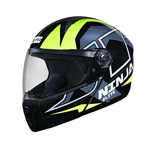 Image of STUDDS Ninja Elite Super D6 FLIP-UP Full FACE Helmet N5 Black-L