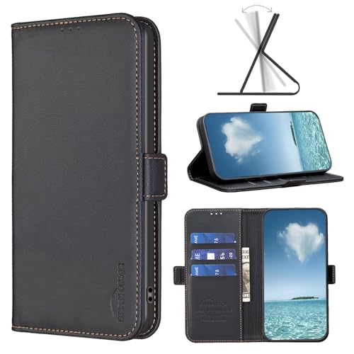 Portefeuille iPhone 17 Pro Max antichoc avec fermeture à aspiration latérale