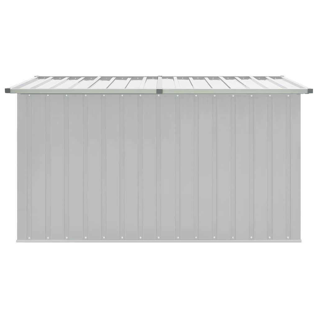 Cassapanca da giardino grigio, 171 x 99 x 93 cm, resistente alle intemperie, per cuscini, coperte, attrezzi da giardino e accessori, robusta, spaziosa cassapanca per terrazza, balcone e