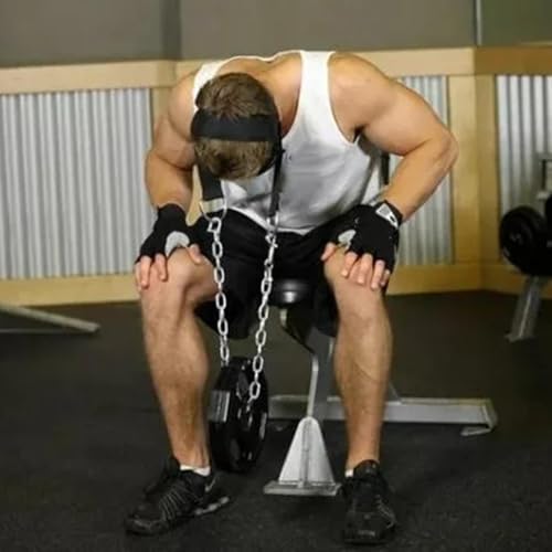 Neck Trainer Neck Training – Neck Harness Für Kraftsport Und Kampfsport, Dreifache Schultergurte Mit Gepolsterten Und Verstellbaren Trägern Für Boxen Und Fitnessstudio