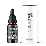 CBHOME Oils - Aceite de Semilla de Cáñamo Max 40% - 10 ml - Base de Coco y Semilla de Cáñamo Ecológico - Prensado en Frío - Sin Aditivos ni Disolventes - 100% Vegetal - Certificado Ecológico UE