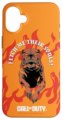 Call of Duty Fetch Me Their Souls Hellhound Video Game X}zP[X iPhone 16 Plus p