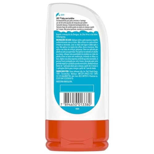 Kit 2 Repelente de Insetos Gel Baby Off! 117g