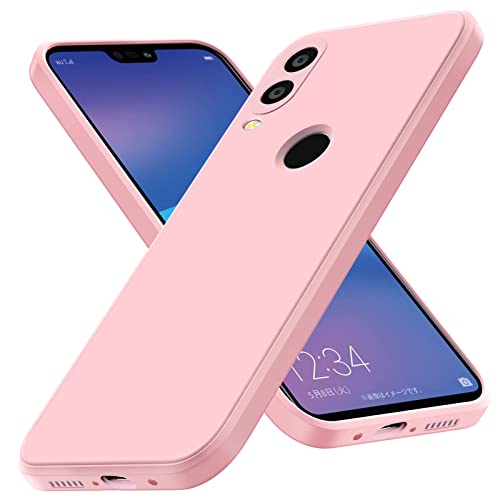 Huawei P20 Lite �P�[�X �ϏՌ� TPU ���^ �V���R�� �����Y�ی� �X���� �S�ʕی� ���΂݂Ȃ� ����~�� ���C�����X�[�d�Ή� �h�� ������� �t�B�b�g�� �X�g���b�v�z�[�� �t�@�[�E�F�C P20���C�g�J�o�[ �s���N AYS-22-152