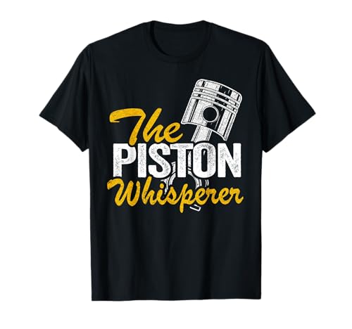 The Piston Whisperer Dad - Mecánico de camión retro divertido Camiseta