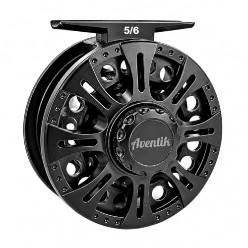 Aventik Z Fly Reel Center Drag System Classic III Graphite