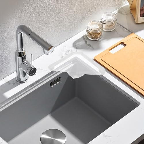 Colador desechable para fregadero con soporte triangular blanco miniatura 7