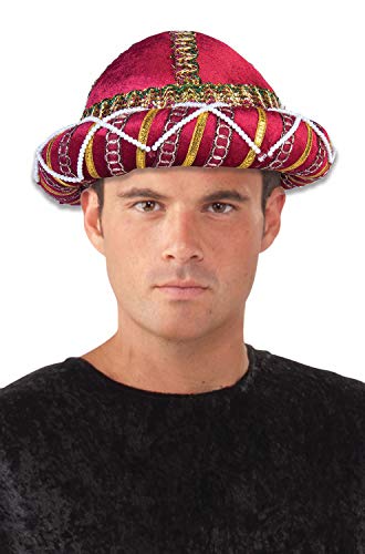 Forum Novelties Men's Sultan Sheik Hat, Red, One Size