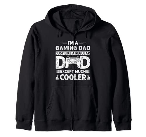 I'm A Gaming Dad Console Gamer Jeu Vidéo Fête des Pères Sweat à Capuche