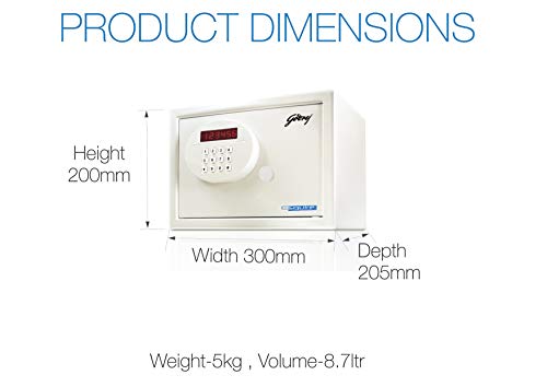 Image of Godrej Security Solutions Esquire Electronic Safe (Ivory)