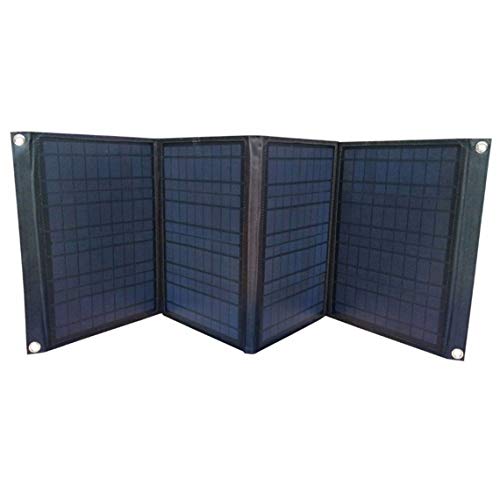 Zinniaya Folding Solar Panel 40W Portable litary Waterproof Folding Bag 5V12V Mobile Phone Tablet Notebook Outdoor Power Supply