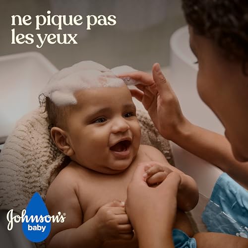 Johnson's Baby – Shampoing (500 mL) – Ne pique pas les yeux – 94% d’ingrédients d’origine naturelle – Pour des cheveux et un cuir chevelu qui semblent plus sains – vue 2