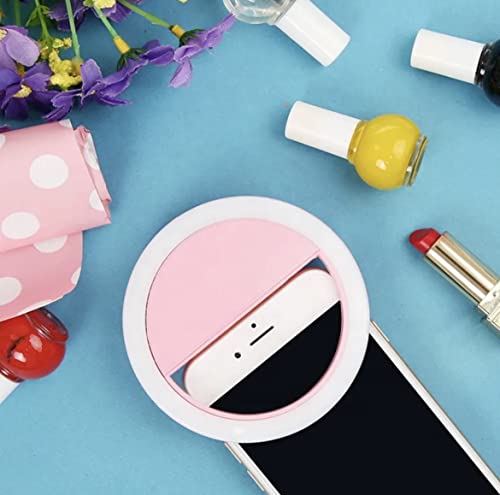 Orco Rechargeable Selfie Ring Light, 36 LED Clip-On Phone Light with 3 Brightness Levels - Image 4