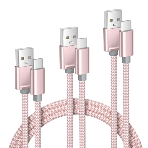 Elebase Cable USBC Chargeur pour iPhone 17, 0.5/1/2m Câble USBA vers USB
