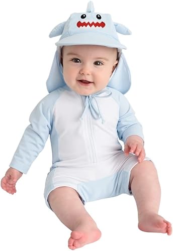 Cuddle Club - Traje de baño de una pieza para bebé y niño Protección UV UPF 50+ durante todo el día.