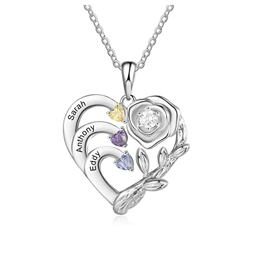 Collana Personalizzata Cuore per Madre