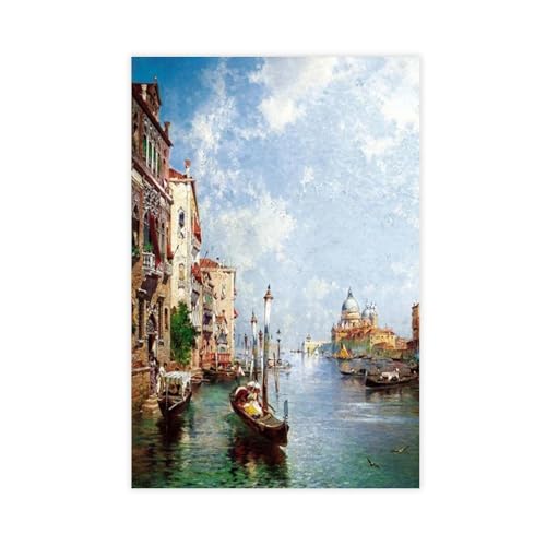 Grand Canal de Venise impression sur toile salon 61x91 cm