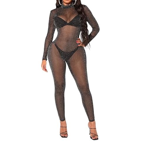 MakeMeChic Long Sleeve Backless Jumpsuit Cover