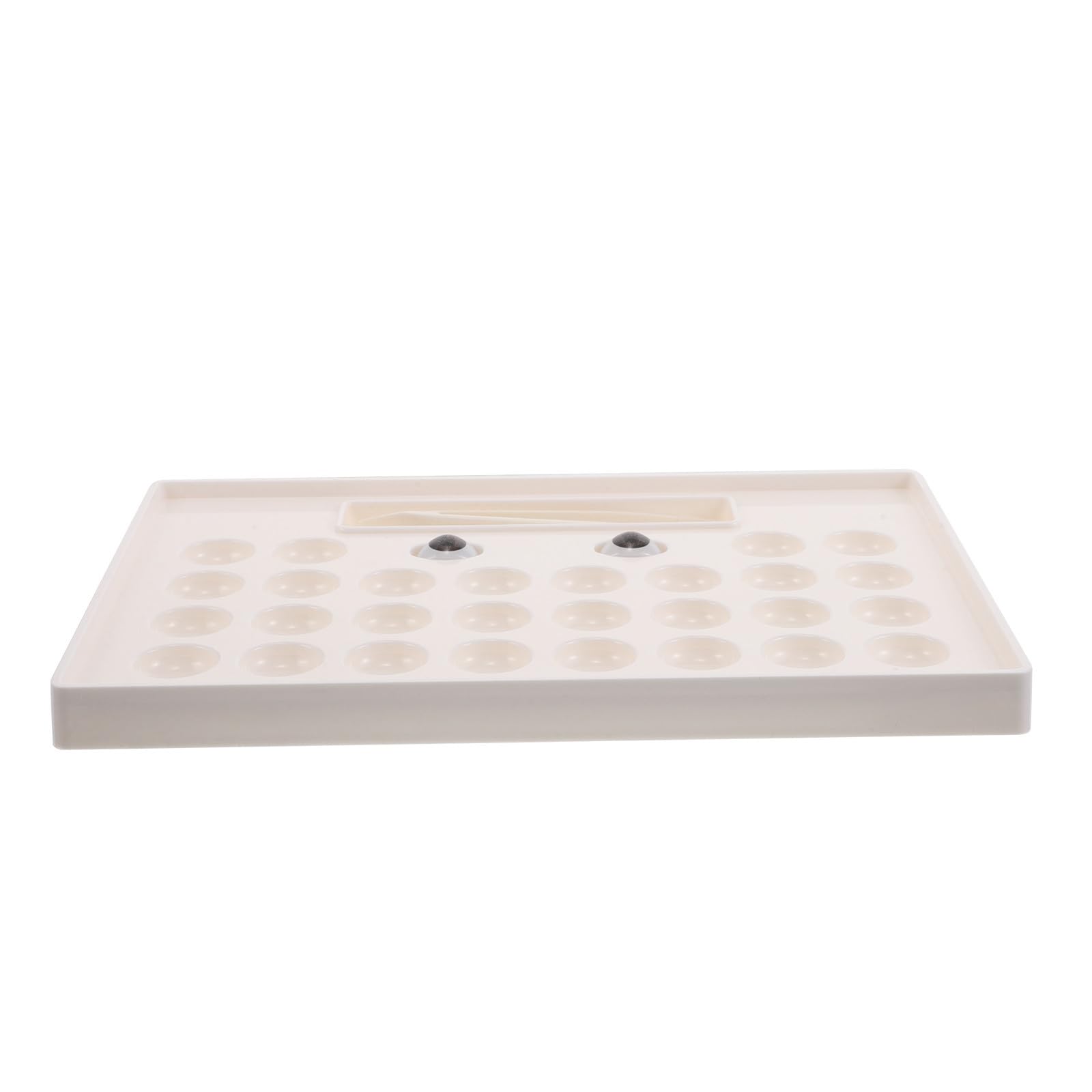 Caja de plástico para lentes que organiza compartimentos y evita pérdidas 8