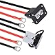 Shengbowi Batterieanschluss Quick Connect batterie stecker 50A 600v Steckverbinder mit Elektrokabel gabelstapler ladegerät anschluss für Auto Wohnmobil Motorrad Boot Solaranlagen Anhängerwinde