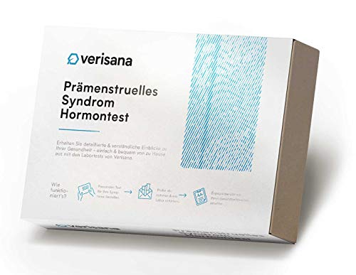 Verisana Test della saliva dell'ormone Sindrome premestruale (PMS) – Determinazione degli ormoni estradiolo & progesterone – Test dell'ormone salivare