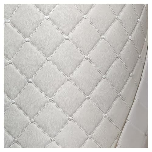Similicuir au mètre imperméable blanc 1,6x7m pour réfection de chaise