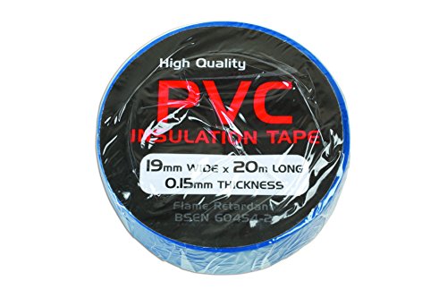 Connect Workshop Consumables 36888 Blue PVC Insulation Tape 19mm x 20m 1pc