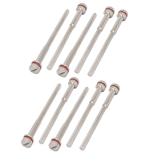 Aexit 10pcs 2.35mm Abrasives Drill Hole Drilling Sanding Grinding Polishing Mandrel for Rotary Tool Model:77as412qo245