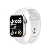 Produktbild Apple Watch SE (2. Generation) (GPS + Cellular, 40mm) Smartwatch - Aluminiumgehäuse Silber, Sportarmband Wei- Regular. Fitness-und Schlaftracker, Unfallerkennung, Herzfrequenzmesser