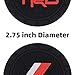 AOOOOP Car Interior Accessories for TRD PRO Cup Holder Insert Coaster - Silicone Anti Slip Cup Mat for Racing Development Sequoia Tundra Tacoma 4Runner TRD PRO (Set of 2, 2.75