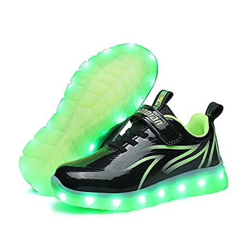 BFOEL Light Up Shoe with Rechargeable USB Charging for Boys Girls Toddles
