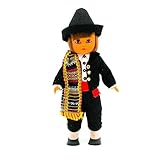  Folk Artisanat Poupée régionale collection 35 cm Robe typique Murciano Fabriqué en Espagne