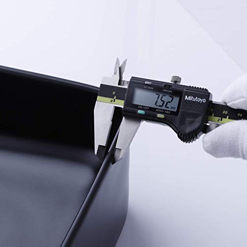 Kes Bathroom Vessel Sink 20 Inch Above Counter Rectangular Matte Black Countertop Sink For Cabinet Lavatory Vanity, Bvs123S50-Bk #TOP7