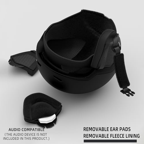 LANOVAGEAR Ski Helmet-Snowboard Helmet for Men,Women,Youth,Snow Helmet with Adjustable Vent,Winter Sports Helmet for Snowboarding,Skiing,Snowmobile Windproof (black, L) - Image 4