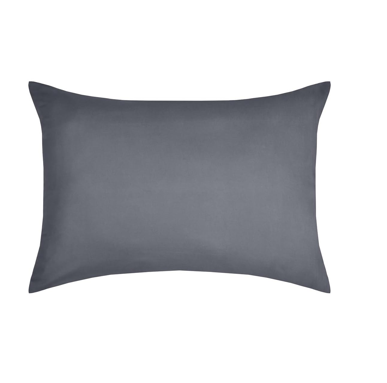 STOF - Pillowcase - Size 50 x 70 cm - 100% Oeko-Tex Certified Cotton - Excellent Quality - Slate Colour - Eden Model - Bed Linen for Home - Soft and Comfortable - Unisex - Unisex