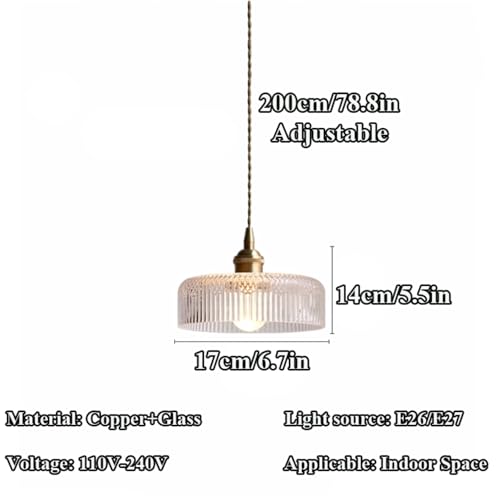 Lustre en cuivre compact pour éclairer les petits plafonds - 3