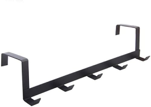 Miniatura 4 de Gancho para colgar sobre la puerta, colgador de puerta de alta resistencia, colgador de perchero, perchero para abrigo, bolsa, bata, toalla, baño,