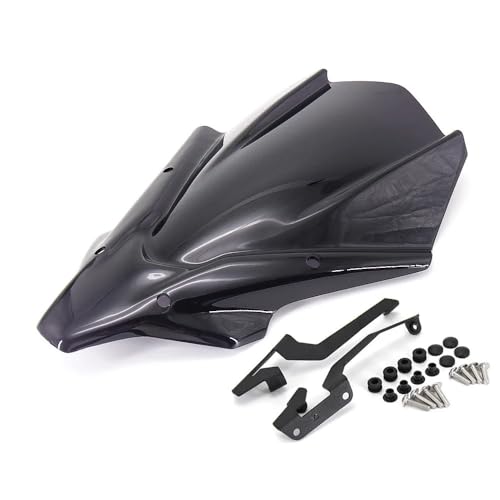 Pare-brise moto MT-07 2021 bulle deflecteur air noir MT07