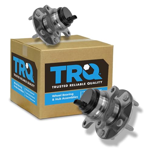TRQ Front Left and Right Wheel Bearing and Hub Assembly Set 2 Piece Compatible with 06-13 Lexus IS250 Rear Wheel Drive 14-15 IS250 C 07-11 GS350 Rear Wheel Drive 06-10 IS350 14-15 IS350 C 06-07 GS430