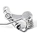 Ogdni Electric Guitar Bridge Vibrato Tailpiece Tremolo and Tune-O-Matic Roller Guitar Bridge Fit for LP SG Style Guitar (chrome)