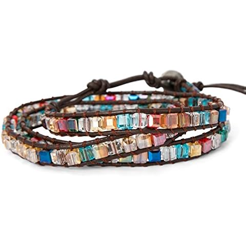 SPUNKYsoul Crystal Leather Bracelet Collection Cover