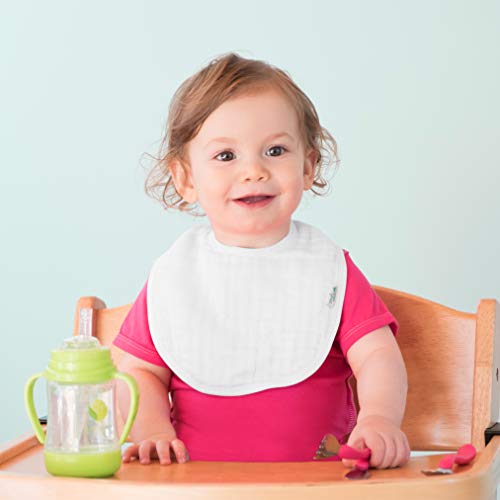 green sprouts Absorbent Organic Cotton Muslin Bibs, 0-12mo Hypoallergenic, STANDARD 100 by OEKO-TEX Certified, Tested for Hormones4