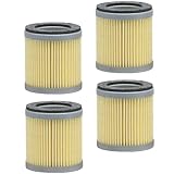 4-Pack TONNISI 909505 Air Intake Filter Cartridge (65 mm x 72 mm) 15 Micron Replace 90950500000,
