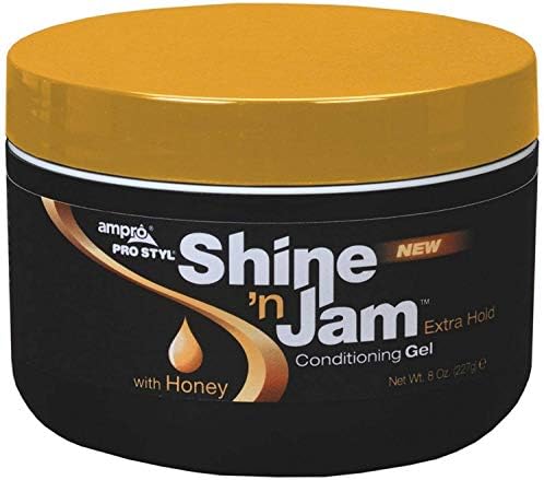 Ampro Shine 'n Jam Conditioning Gel, Extra Hold, 8 oz (Pack of 12) image 2