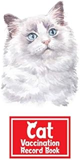 Cat Vaccination Record Book: Ragdoll | Health and Wellness Log Book | 6 x 9 inches, 112 Pages | Perfect Gift for Cat and Kitten Lovers