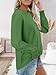 KISSMODA Tops for Women Trendy Fall Dressy Fashionable Eyelet Business Blouse Casual Corfotable Pullover Work Shirt Mature Green Basic Ladies Clothes 2X-Large