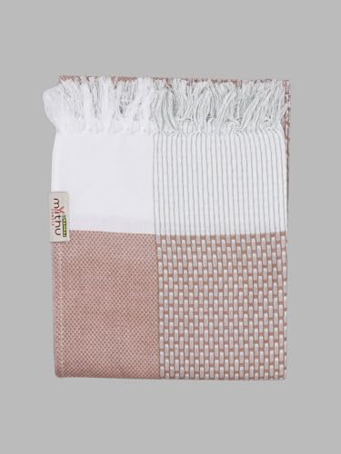 Image of RAMRAJ COTTON Pack Of 4 Cotton Bath Towel Set Crafted For Softness| Durability| And Comfortable Daily Use