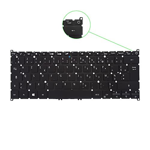 Clavier Azerty Français de remplacement pour PC portable Acer Aspire 3 A314 - 3