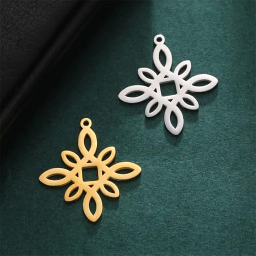 Pendentifs nœuds de sorcière, parfaits accessoires pour fabriquer des bijoux cadeaux